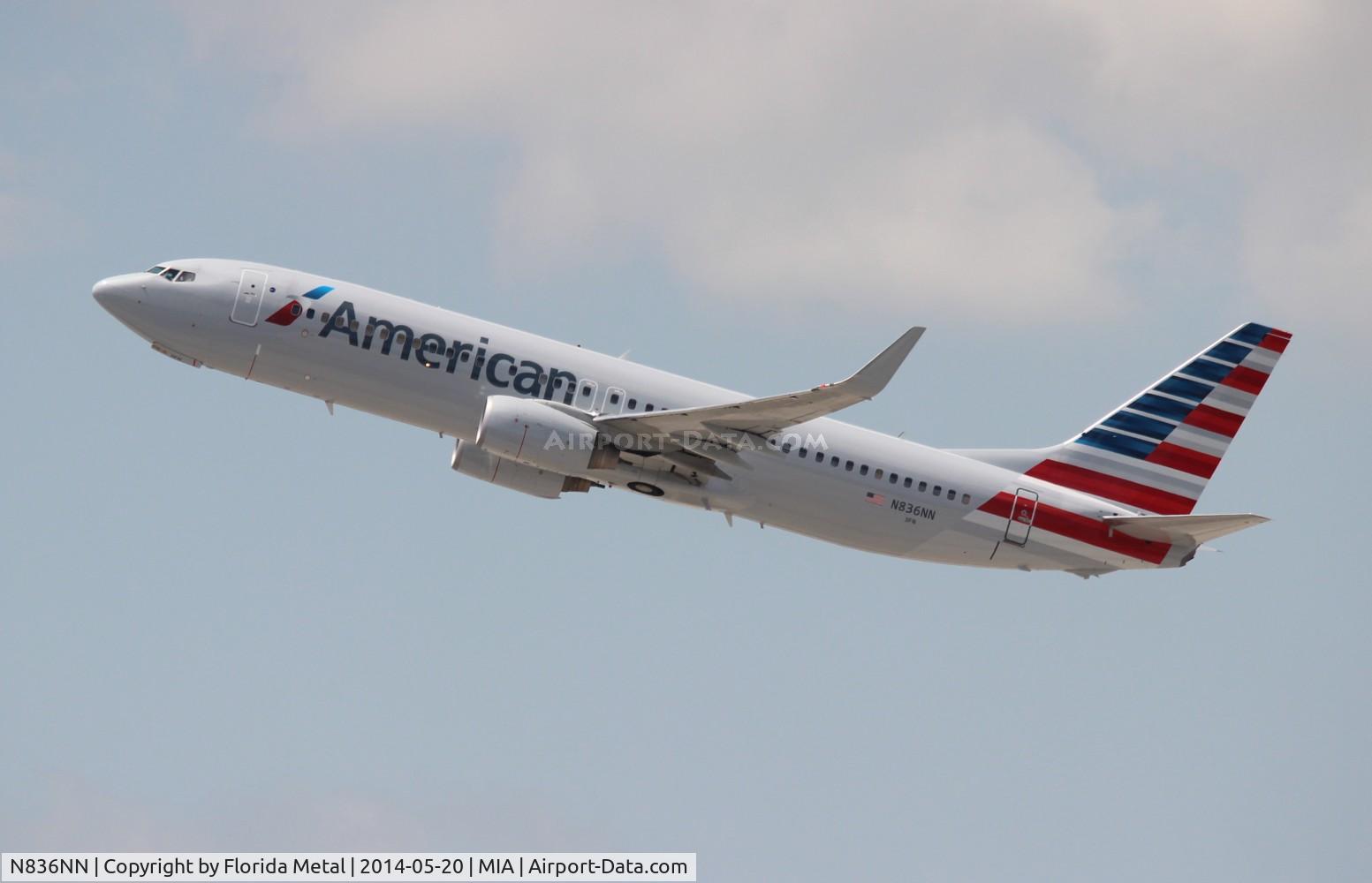 N836NN, 2010 Boeing 737-823 C/N 31095, American