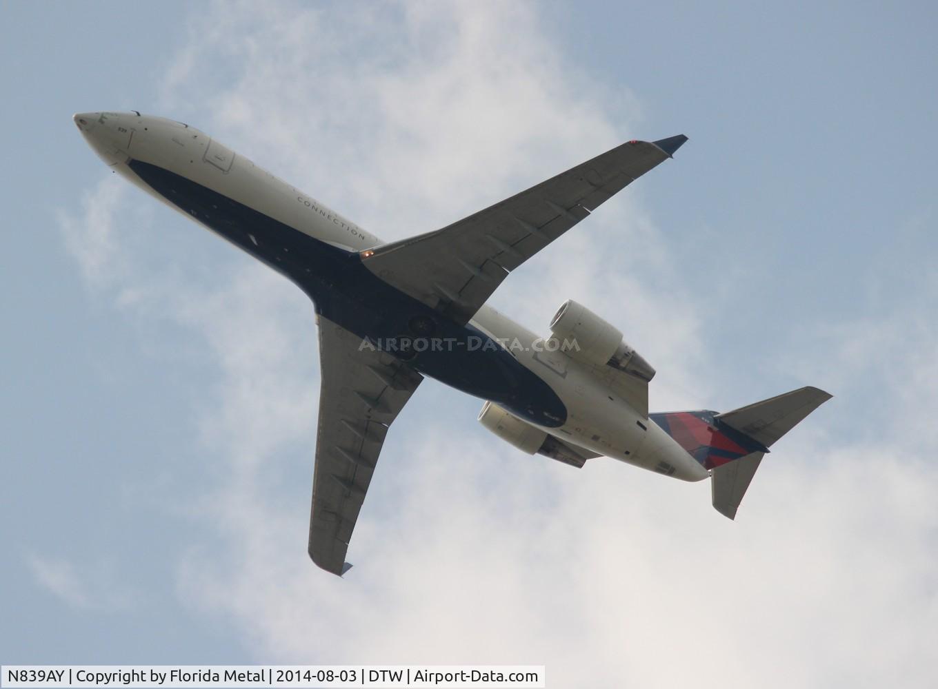 N839AY, 2005 Bombardier CRJ-200 (CL-600-2B19) C/N 8039, Delta Connection