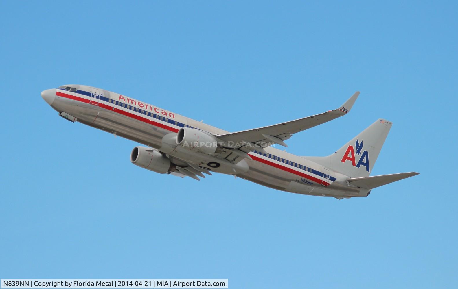N839NN, 2010 Boeing 737-823 C/N 29557, American