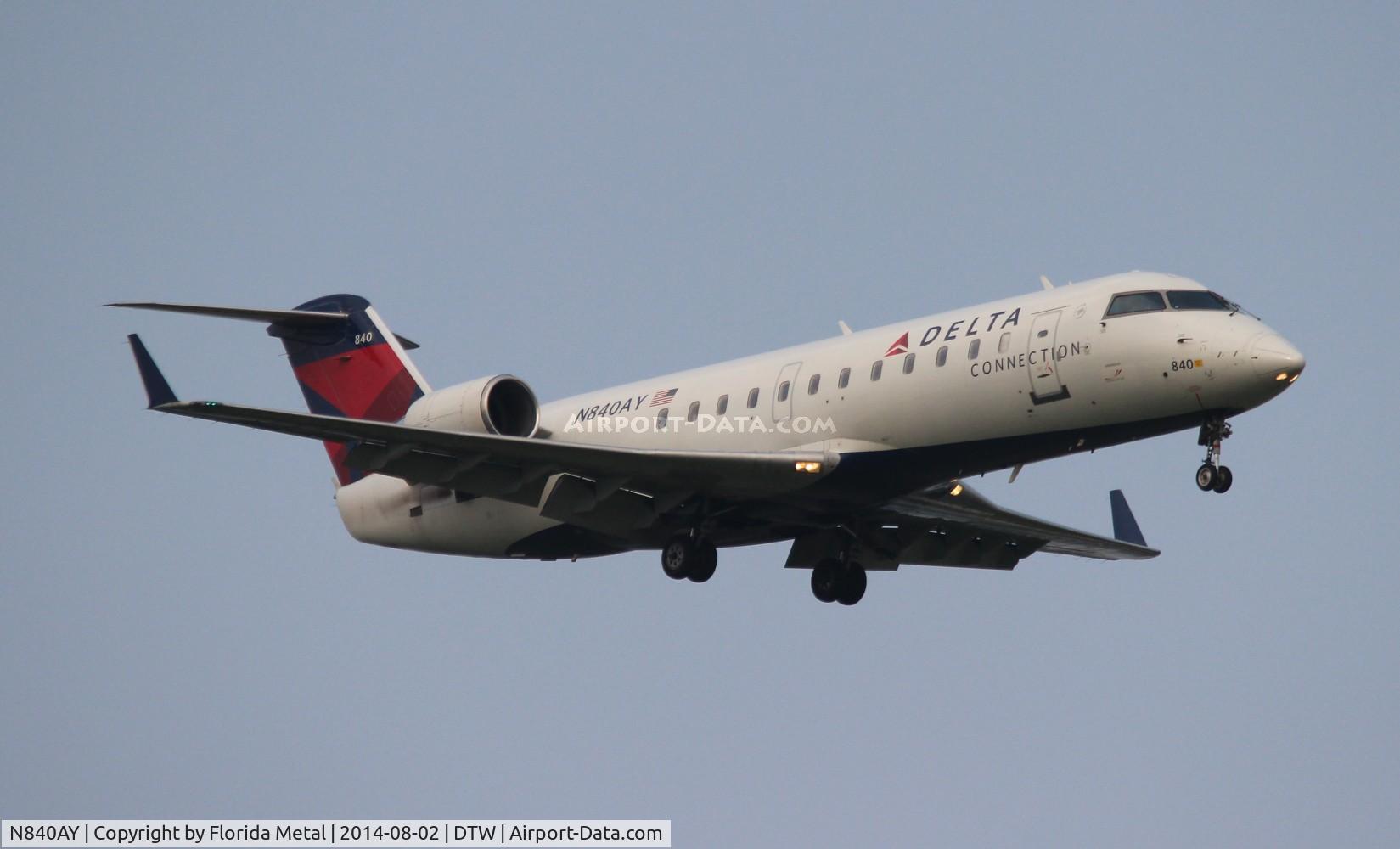 N840AY, 2005 Bombardier CRJ-200 (CL-600-2B19) C/N 8040, Delta Connection CRJ