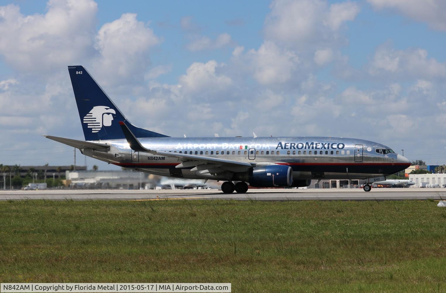 N842AM, 2005 Boeing 737-752 C/N 32842, Aeromexico
