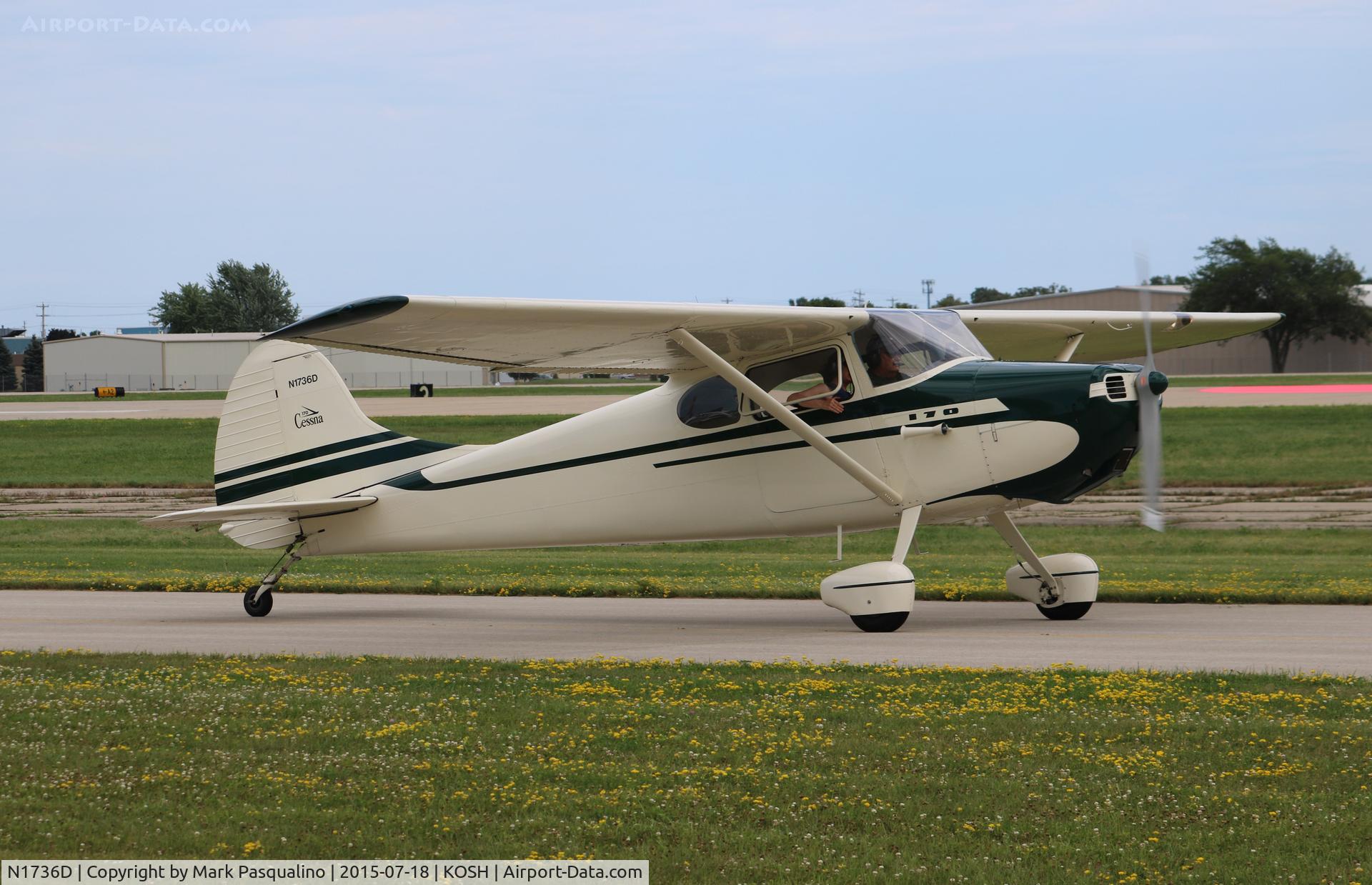 N1736D, 1951 Cessna 170A C/N 20179, Cessna 170A