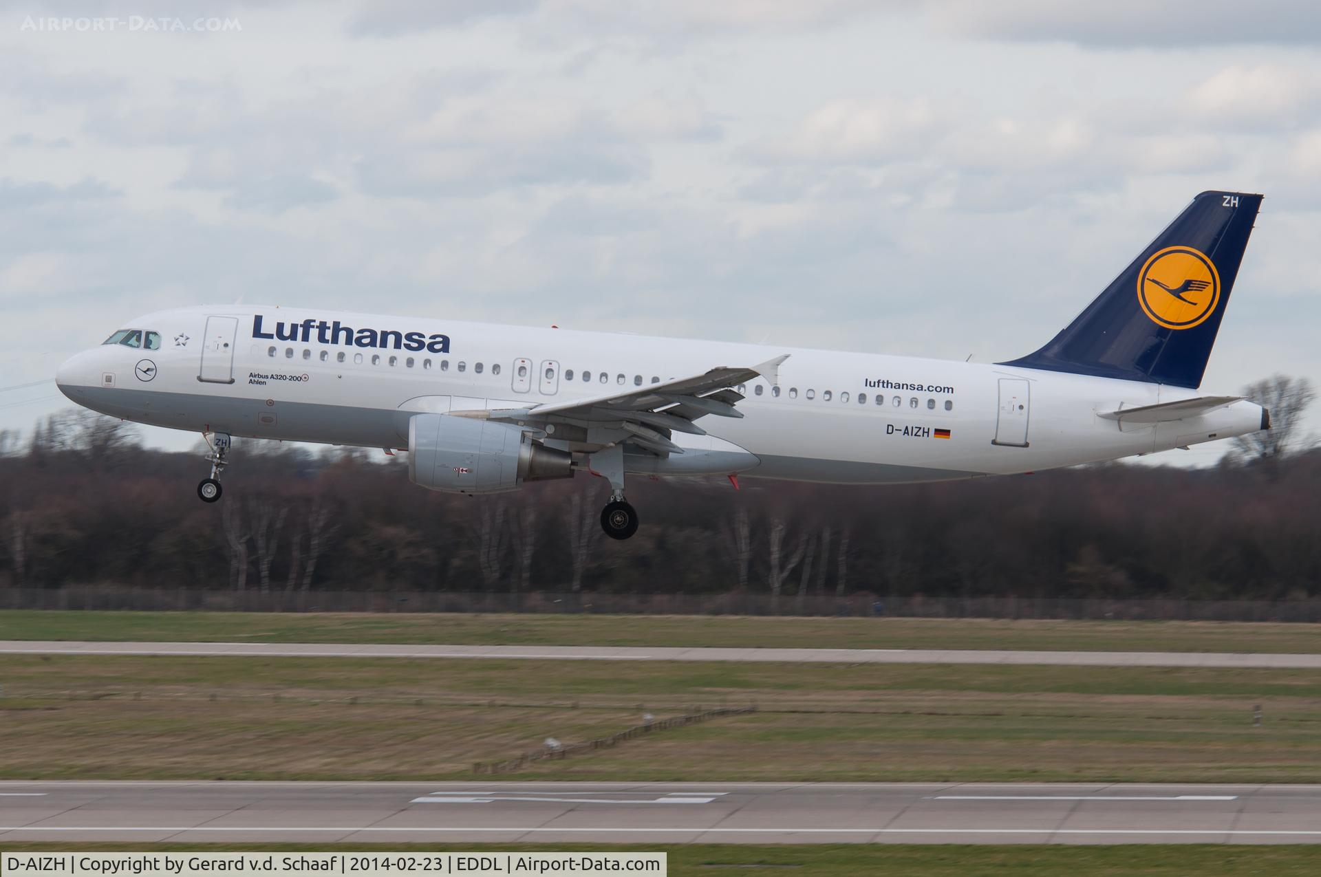 D-AIZH, 2010 Airbus A320-214 C/N 4363, Düsseldorf, February 2014