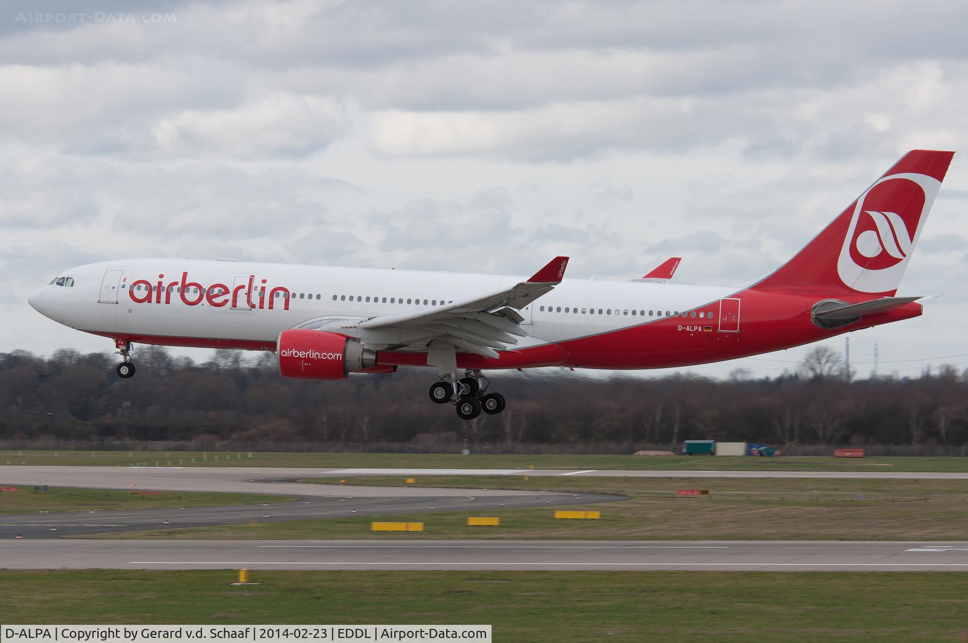 D-ALPA, 2001 Airbus A330-223 C/N 403, Düsseldorf, February 2014