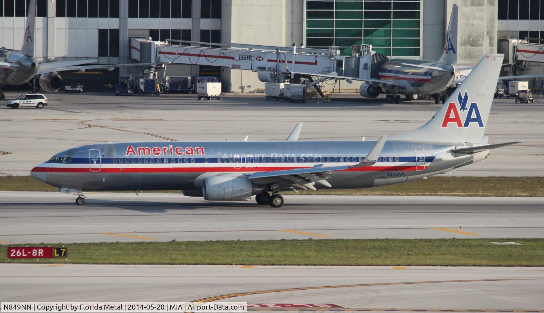N849NN, Boeing 737-823 C/N 33213, American