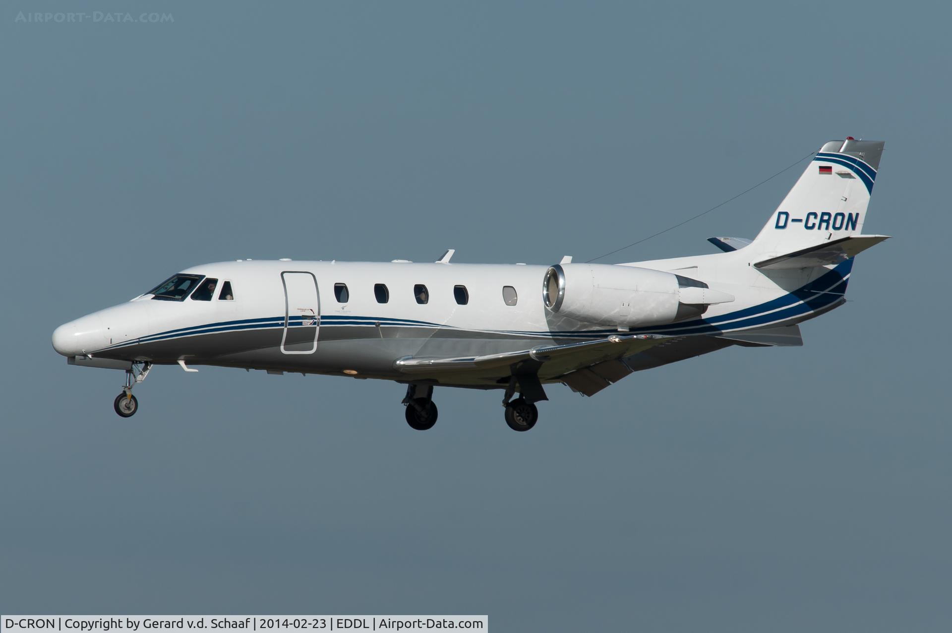 D-CRON, 2008 Cessna 560 Citation XLS C/N 560-5762, Düsseldorf, February 2014
