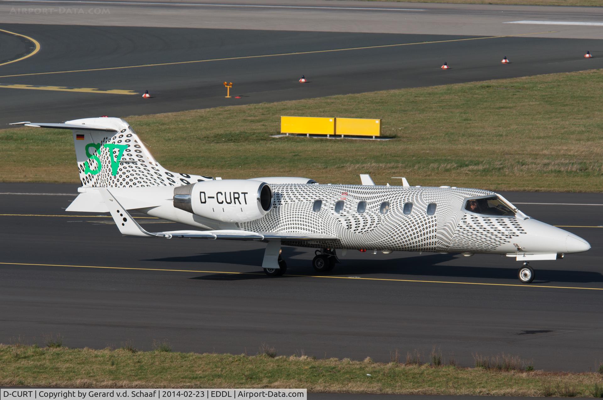 D-CURT, 1991 Learjet 31A C/N 31A-042, Düsseldorf, February 2014