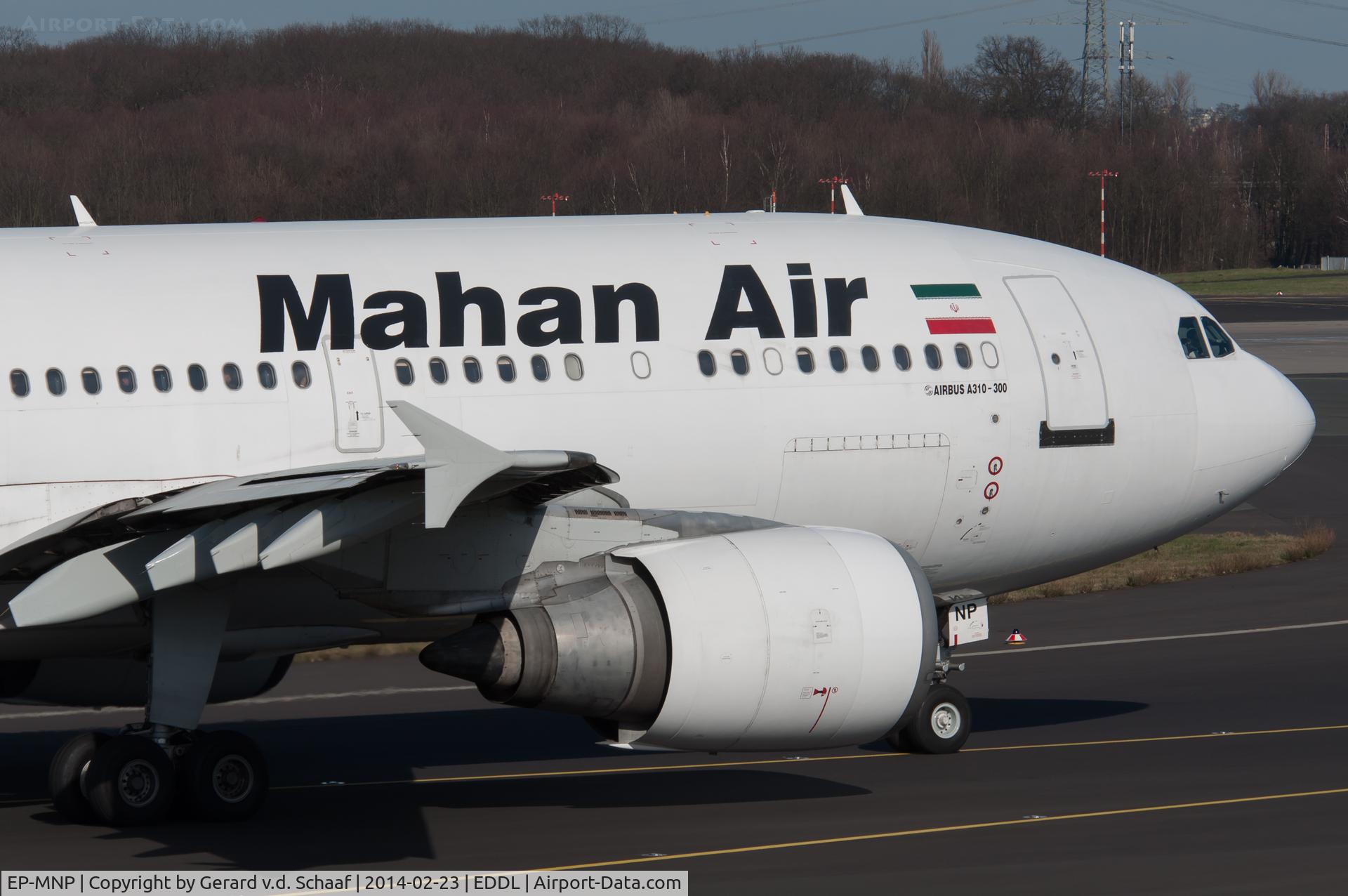 EP-MNP, 1991 Airbus A310-308 C/N 620, Düsseldorf, February 2014