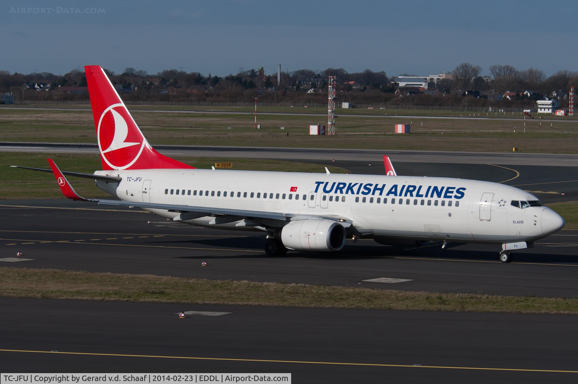 TC-JFU, 1999 Boeing 737-8F2 C/N 29781, Düsseldorf, February 2014