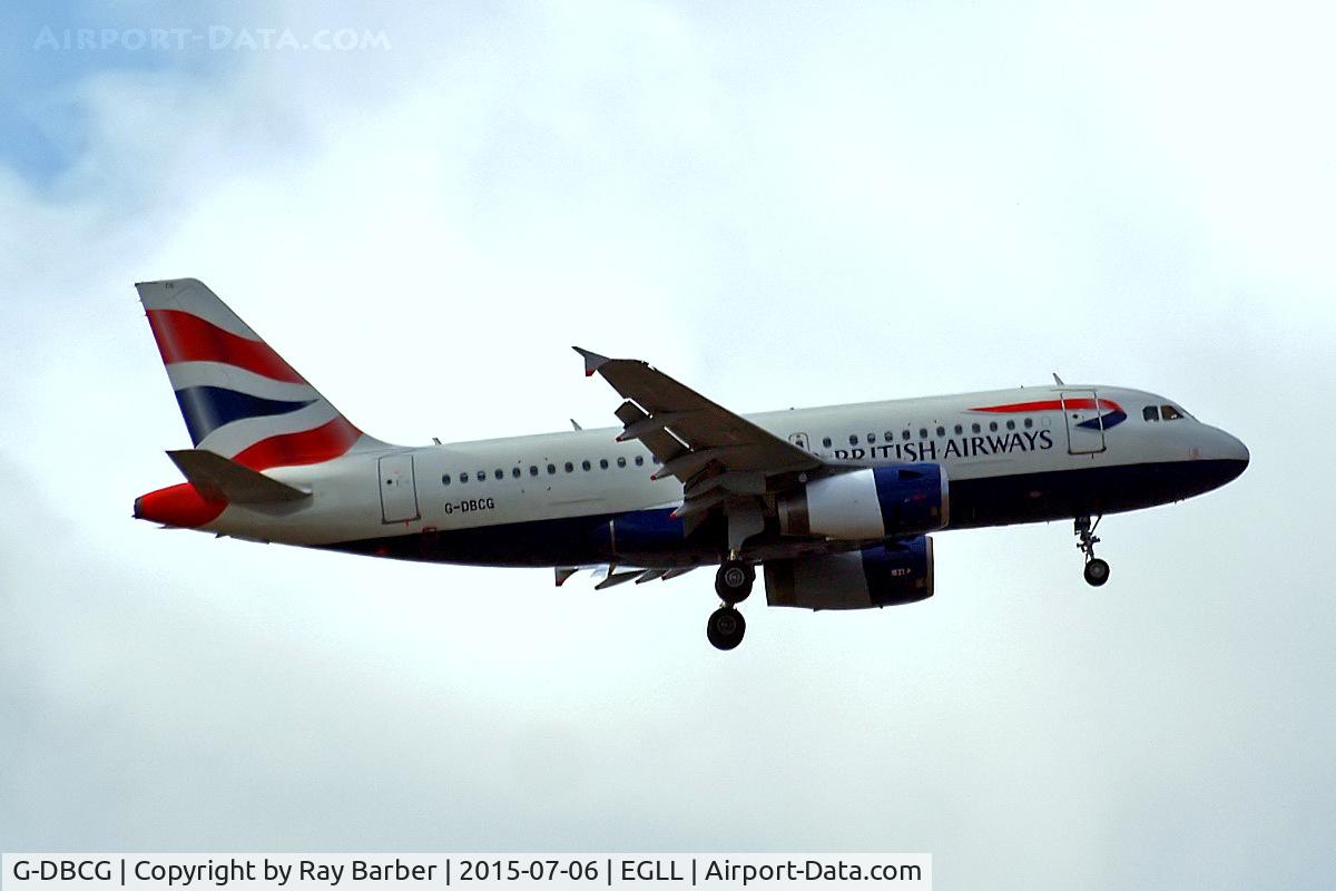 G-DBCG, 2005 Airbus A319-131 C/N 2694, Airbus A319-131 [2694] (British Airways) Home~G 06/07/2015