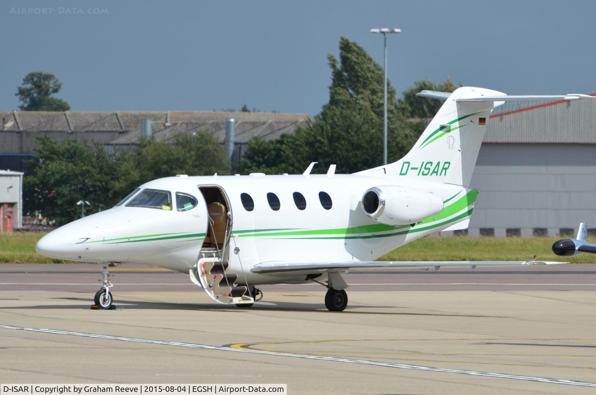 D-ISAR, 2006 Raytheon 390 Premier 1A C/N RB-148, Parked at Norwich.