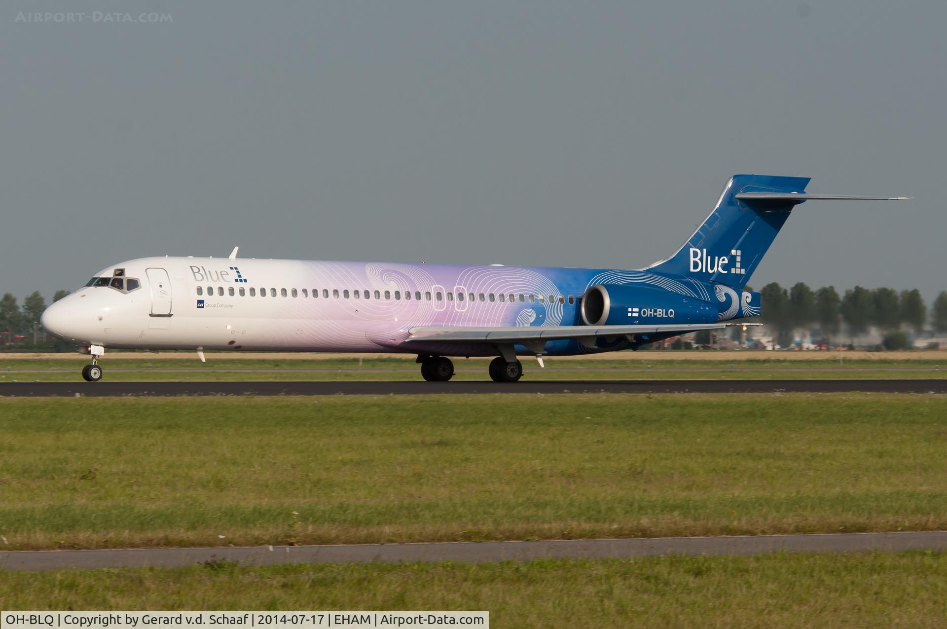 OH-BLQ, 2001 Boeing 717-2S3 C/N 55067, Schiphol, July 2014