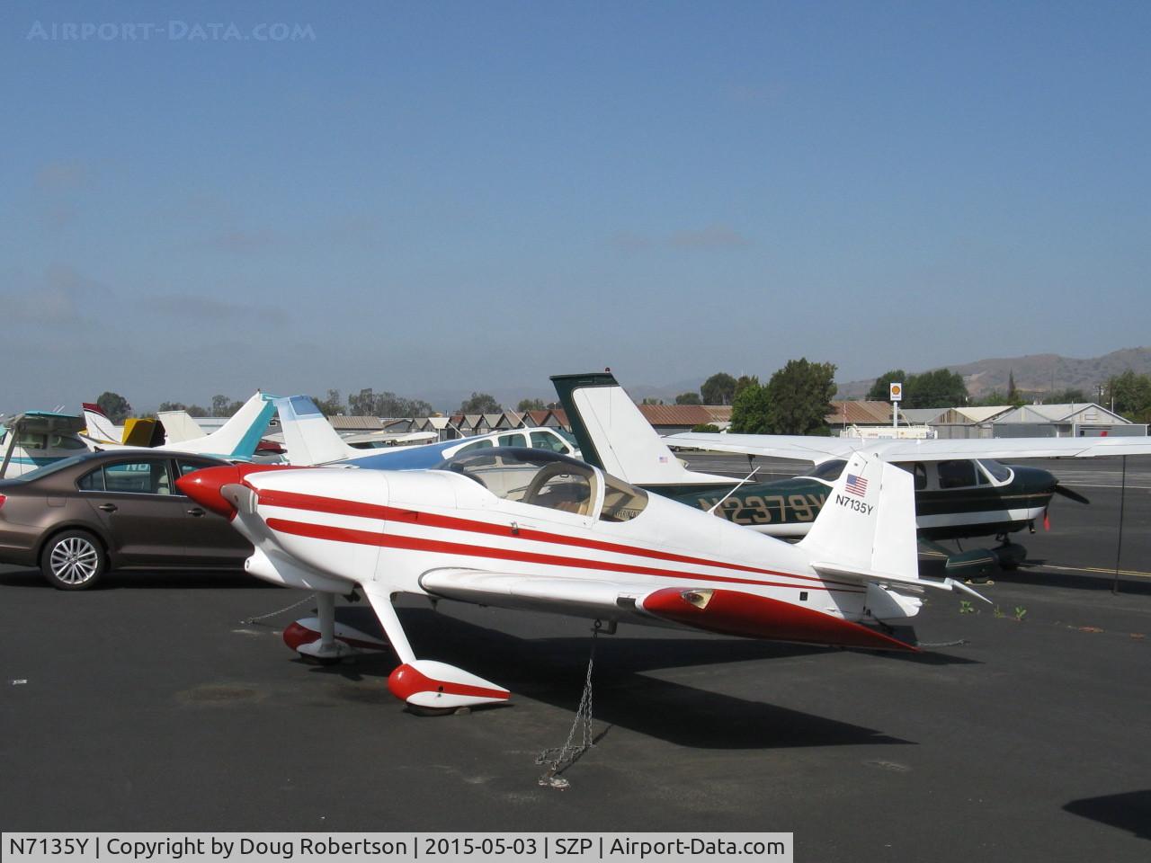 N7135Y, Vans RV-6 C/N 20210, Pederson VAN's RV-6