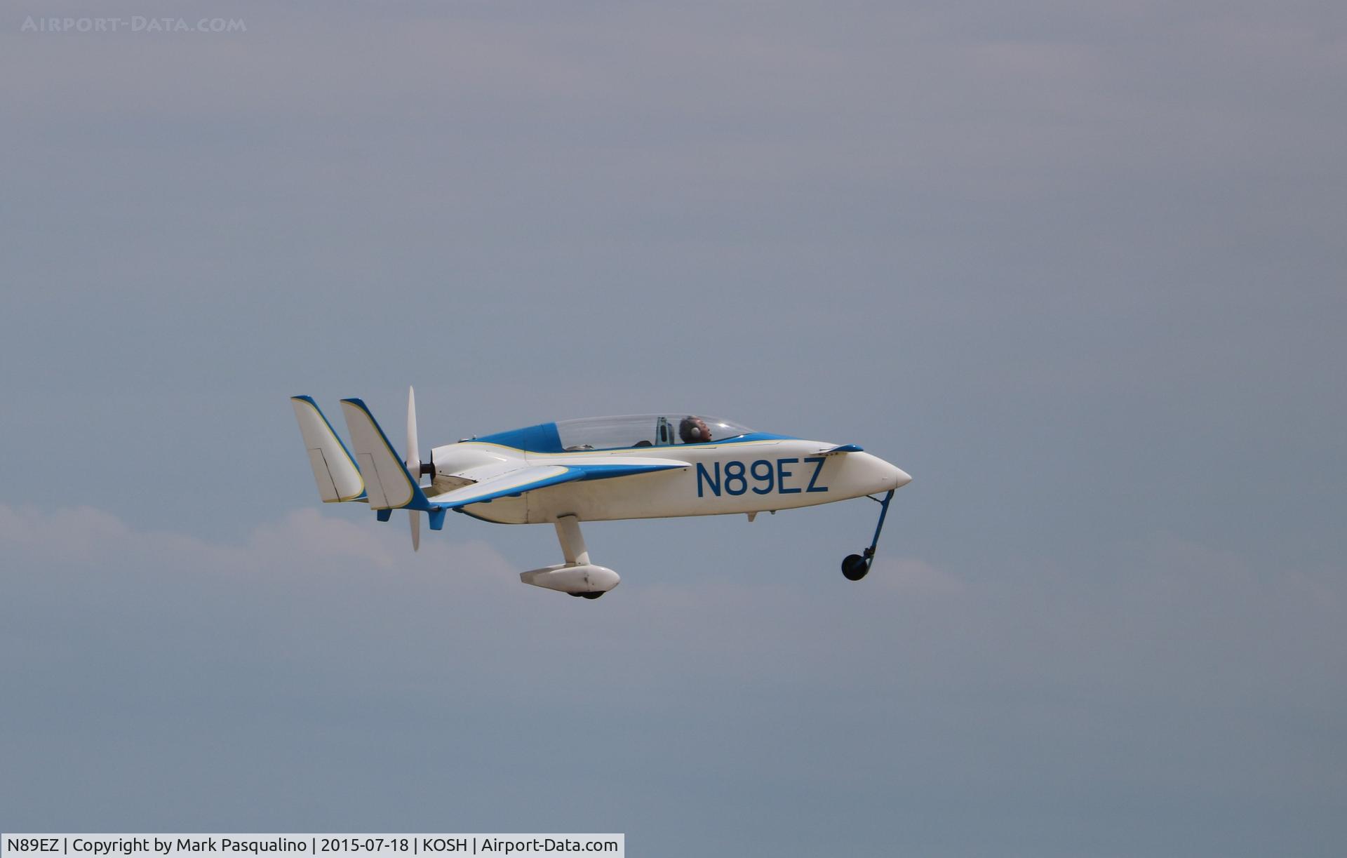 N89EZ, 1979 Rutan VariEze C/N 1600, Varieze