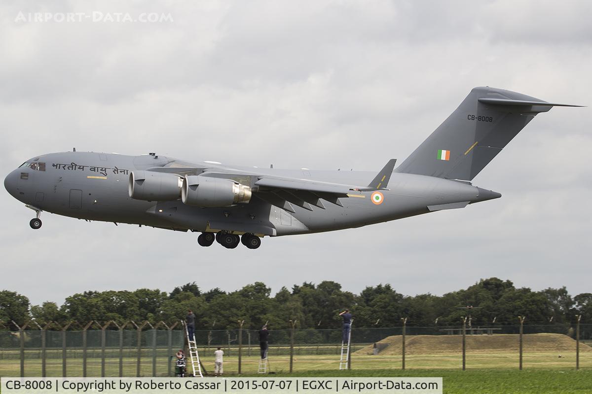 CB-8008, 2014 Boeing C-17A Globemaster III C/N F-267/IND-8, Coningsby