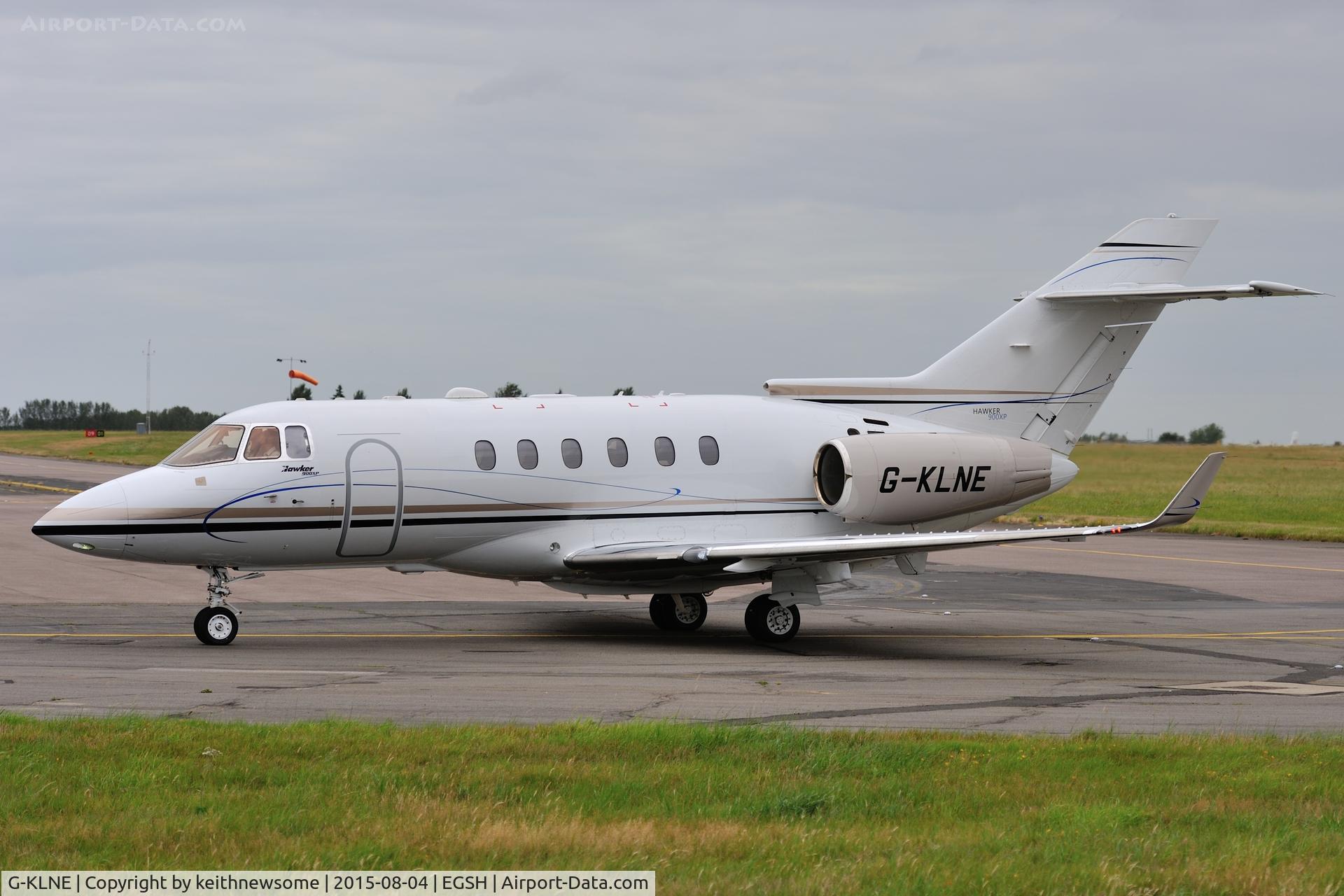 G-KLNE, 2011 Hawker Beechcraft 900XP C/N HA-0186, Nice return visitor.