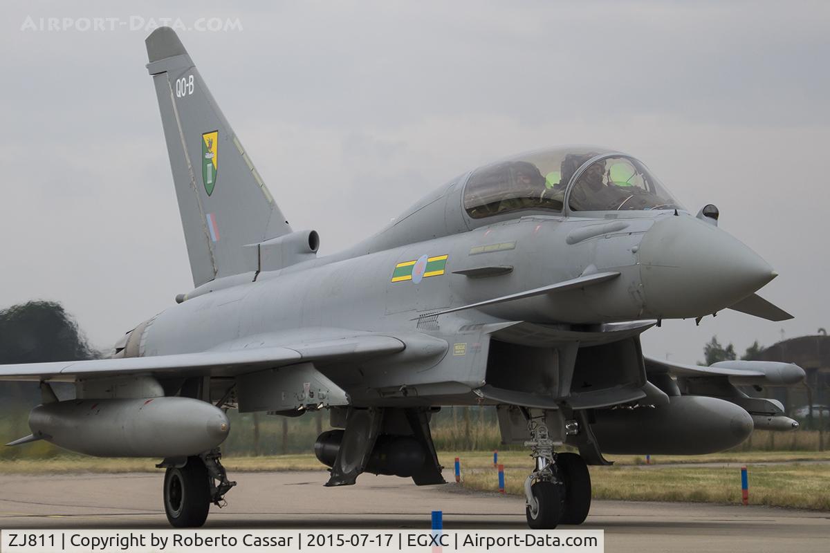 ZJ811, 2005 Eurofighter EF-2000 Typhoon T3 C/N 0049/BT012, Coningsby