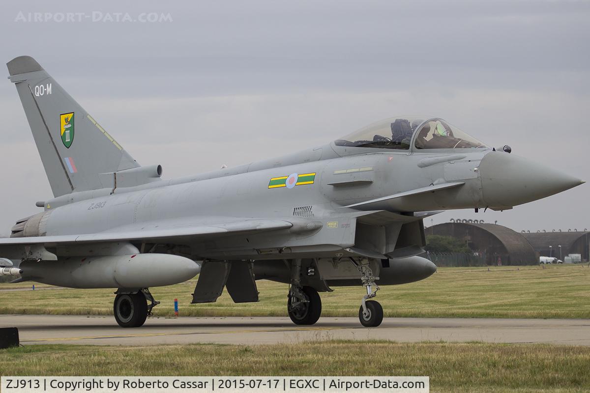 ZJ913, 2004 Eurofighter EF-2000 Typhoon FGR4 C/N 0047/BS004, Coningsby