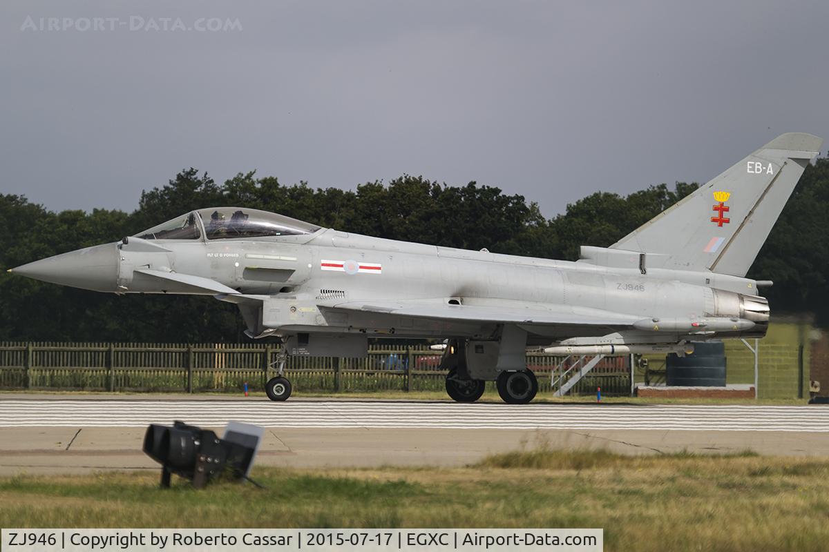ZJ946, 2008 Eurofighter EF-2000 Typhoon FGR.4 C/N BS039, Coningsby
