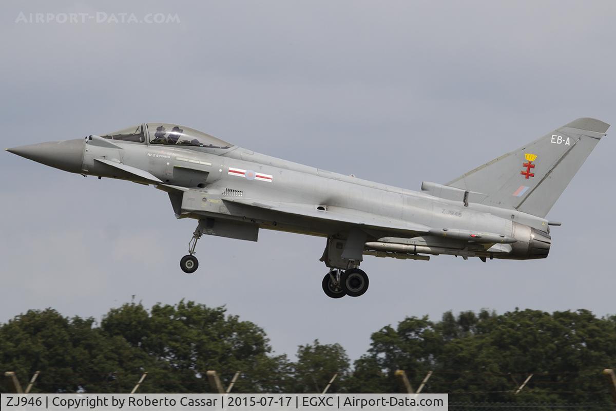 ZJ946, 2008 Eurofighter EF-2000 Typhoon FGR.4 C/N BS039, Coningsby