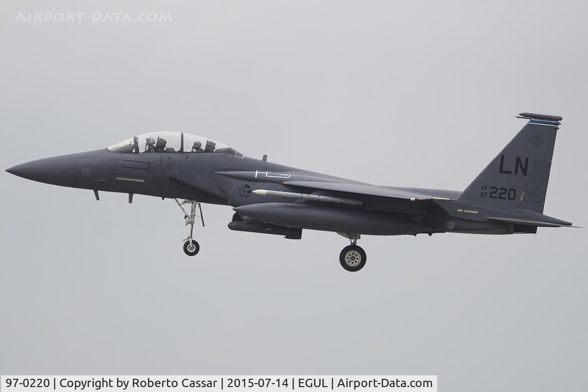 97-0220, 1997 McDonnell Douglas F-15E Strike Eagle C/N 1358/E219, Lakenheath