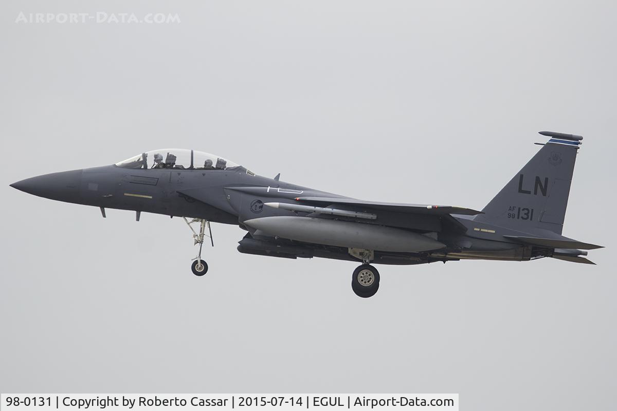 98-0131, 1998 McDonnell Douglas F-15E Strike Eagle C/N 1361/E222, Lakenheath