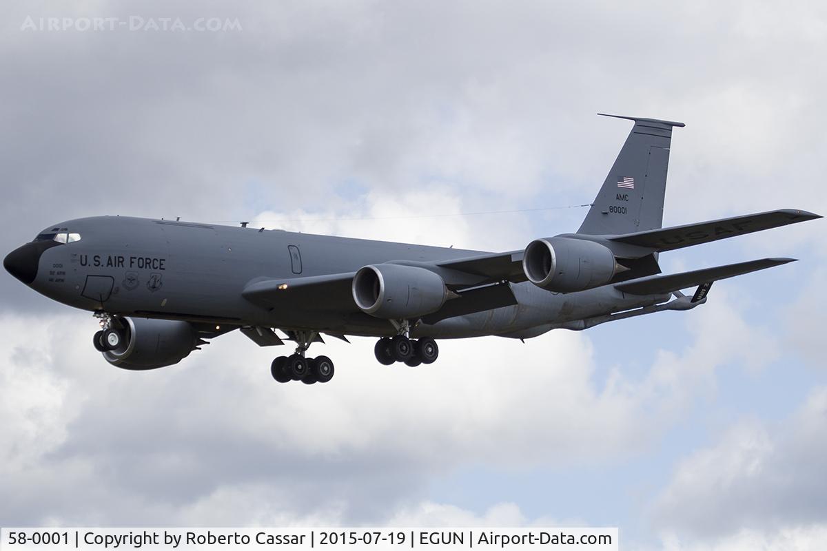 58-0001, 1958 Boeing KC-135R Stratotanker C/N 17746/T0216, Mildenhall