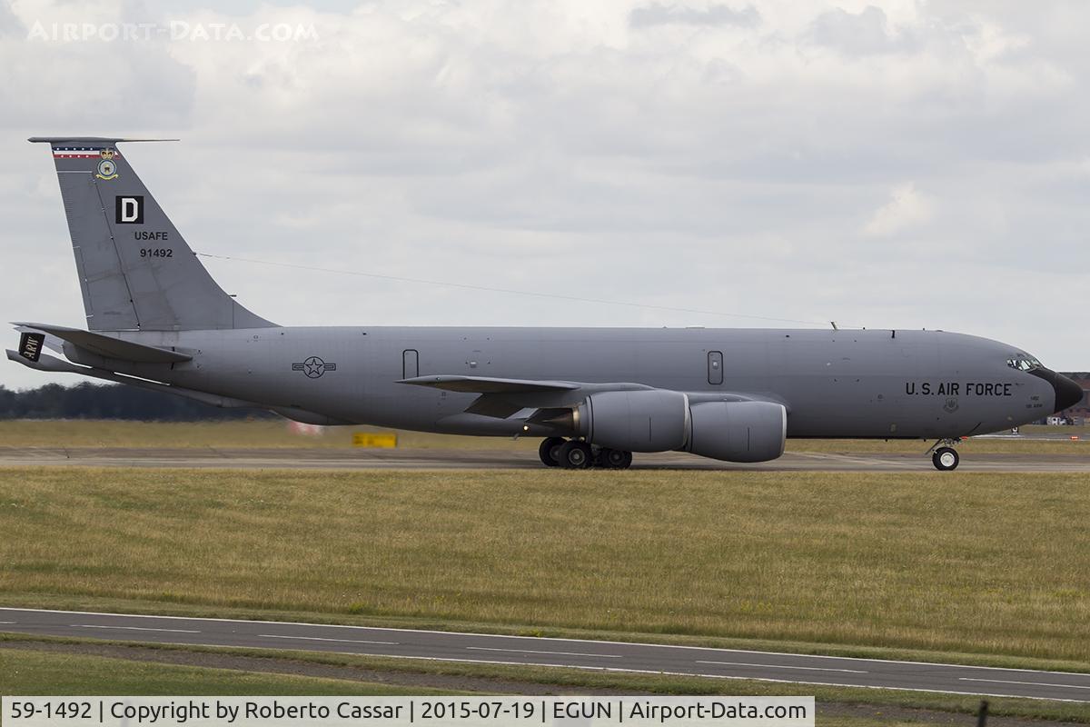 59-1492, 1959 Boeing KC-135R Stratotanker C/N 17980, Mildenhall