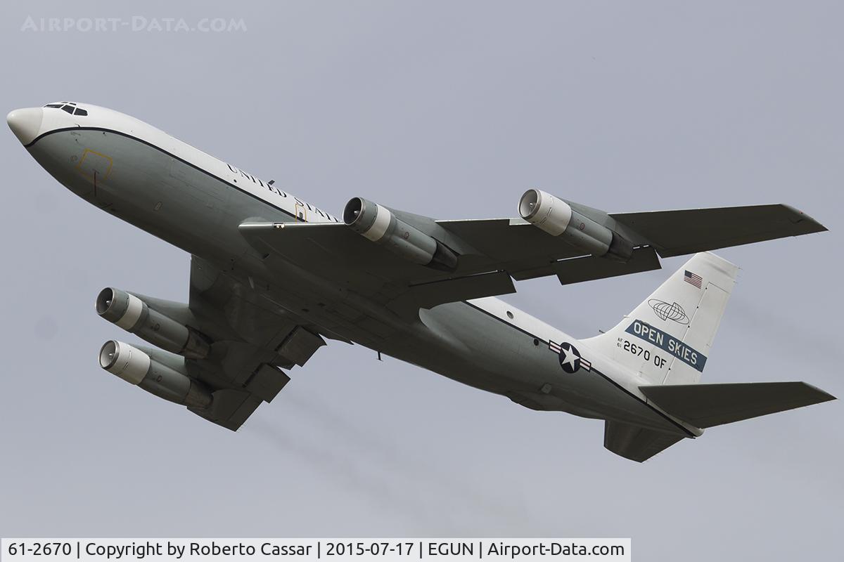 61-2670, 1961 Boeing OC-135B Stratolifter C/N 18346, Mildenhall