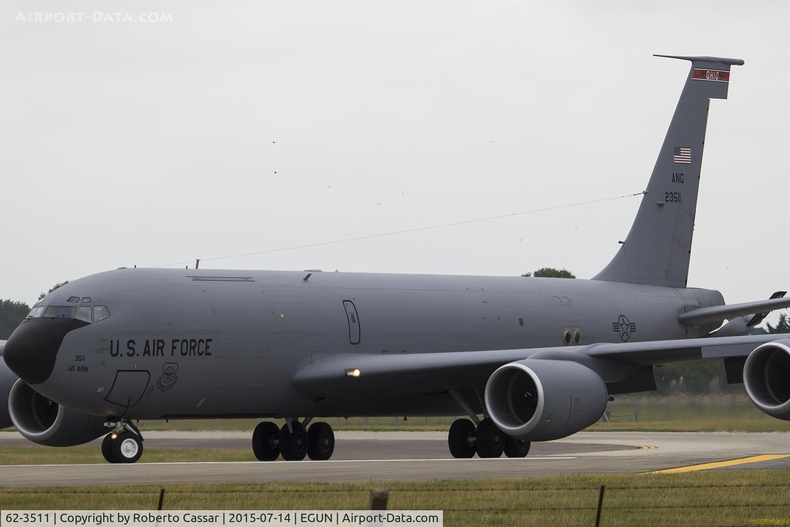 62-3511, 1962 Boeing KC-135R Stratotanker C/N 18494, Mildenhall