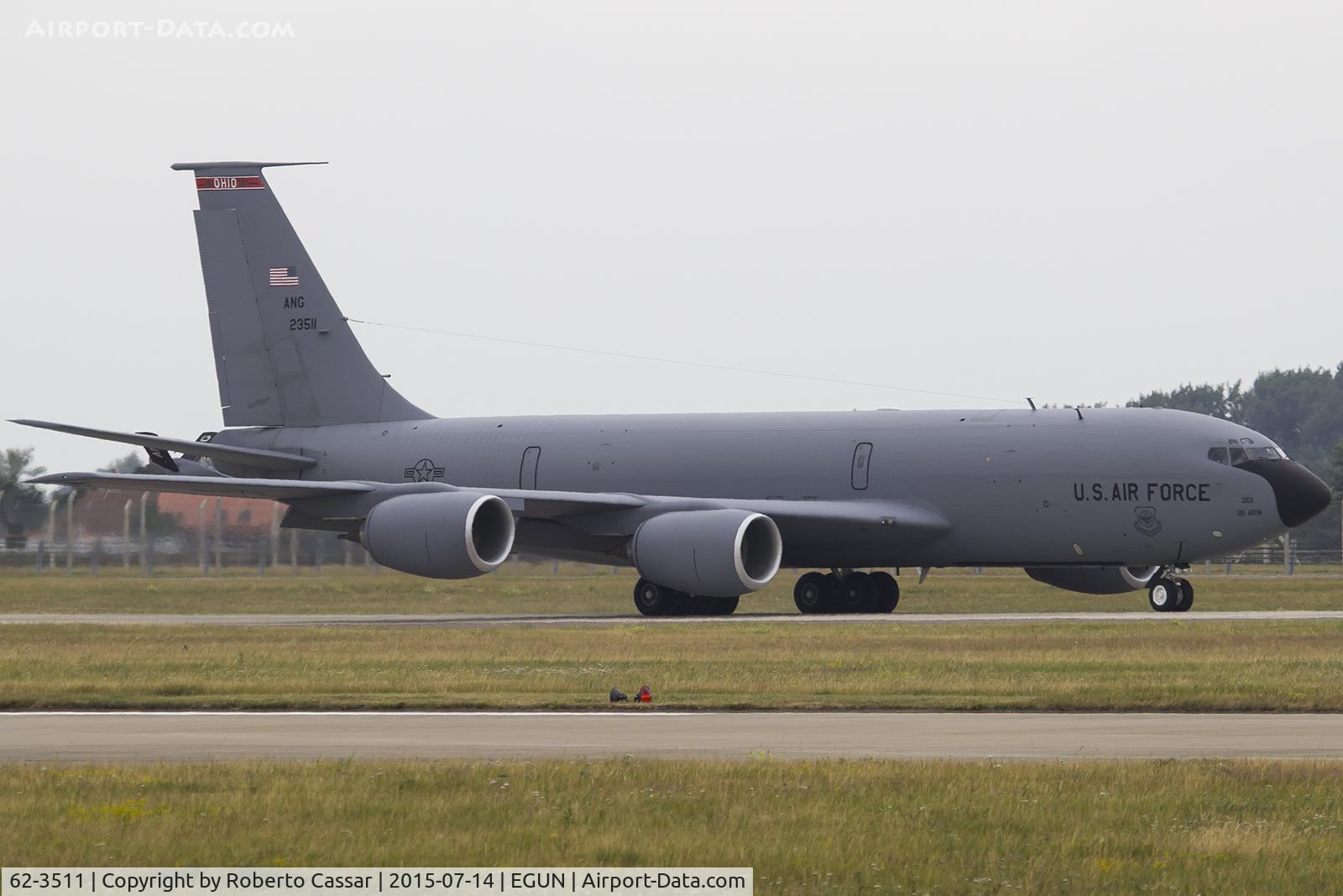 62-3511, 1962 Boeing KC-135R Stratotanker C/N 18494, Mildenhall