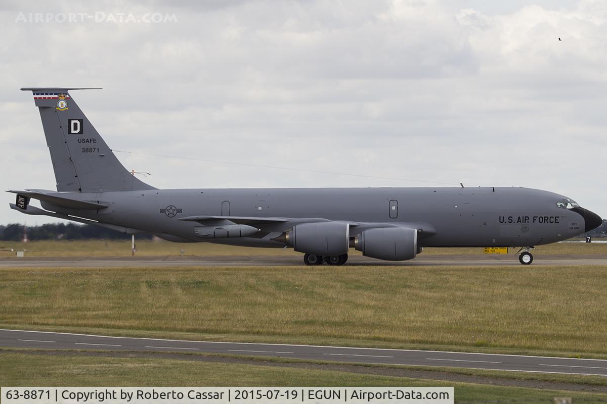 63-8871, 1963 Boeing KC-135R Stratotanker C/N 18719, Mildenhall