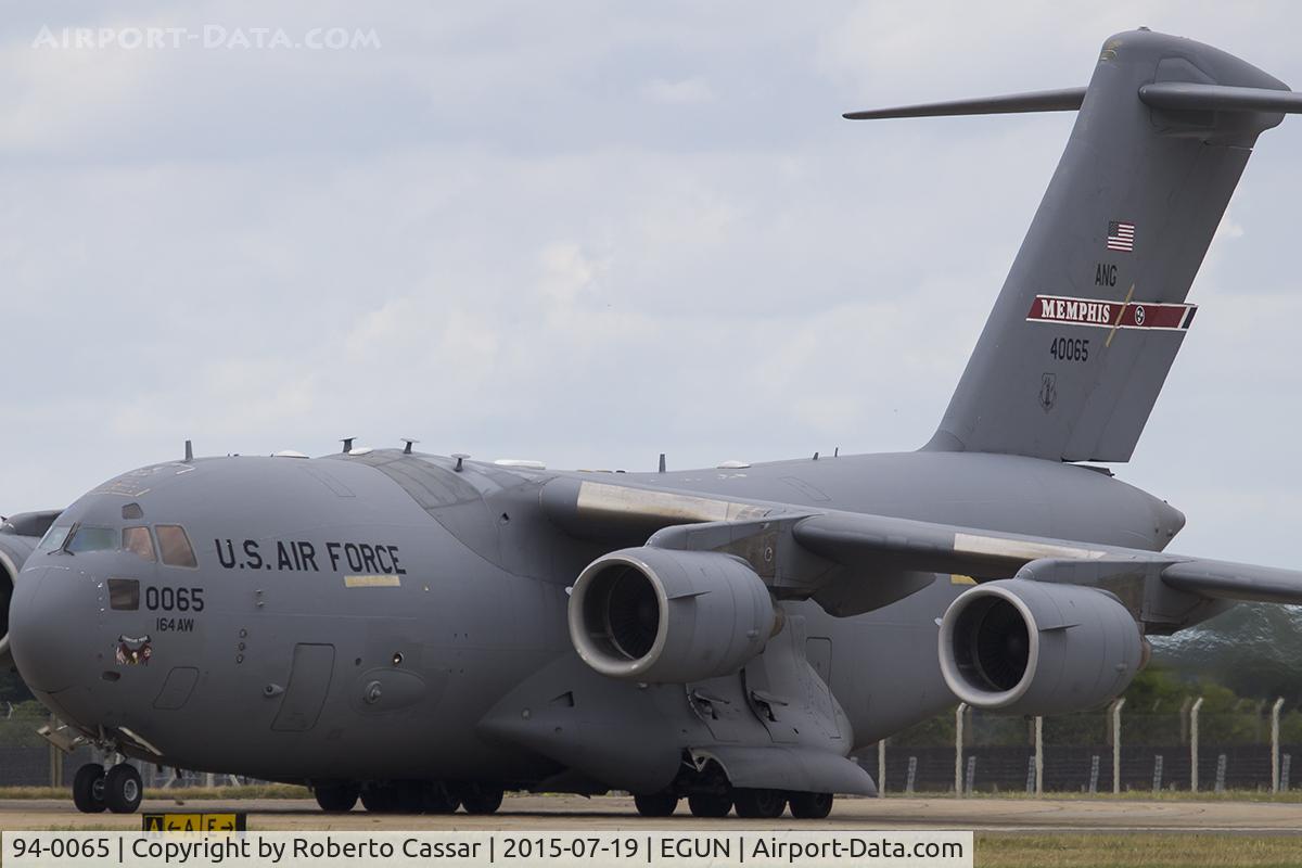 94-0065, 1994 McDonnell Douglas C-17A Globemaster III C/N 50025/F-24, Mildenhall