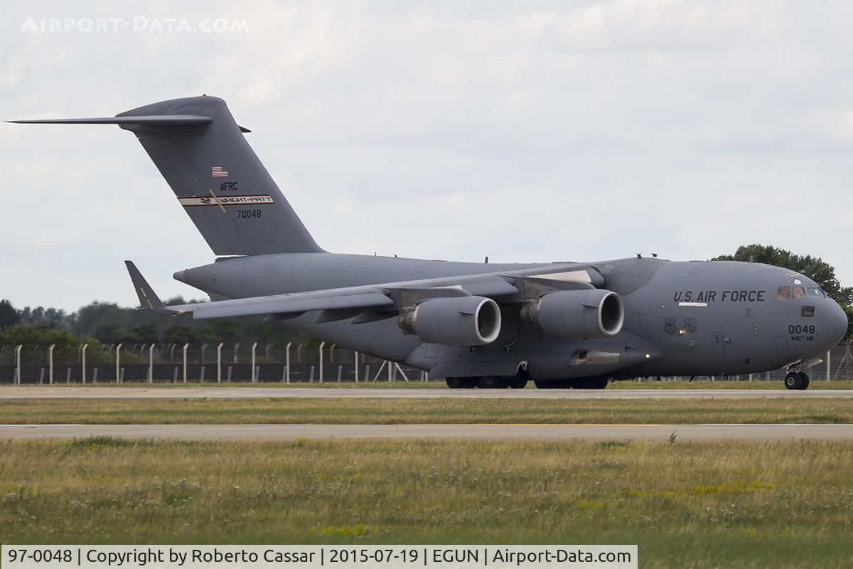 97-0048, 1997 Boeing C-17A Globemaster III C/N P-48, Mildenhall