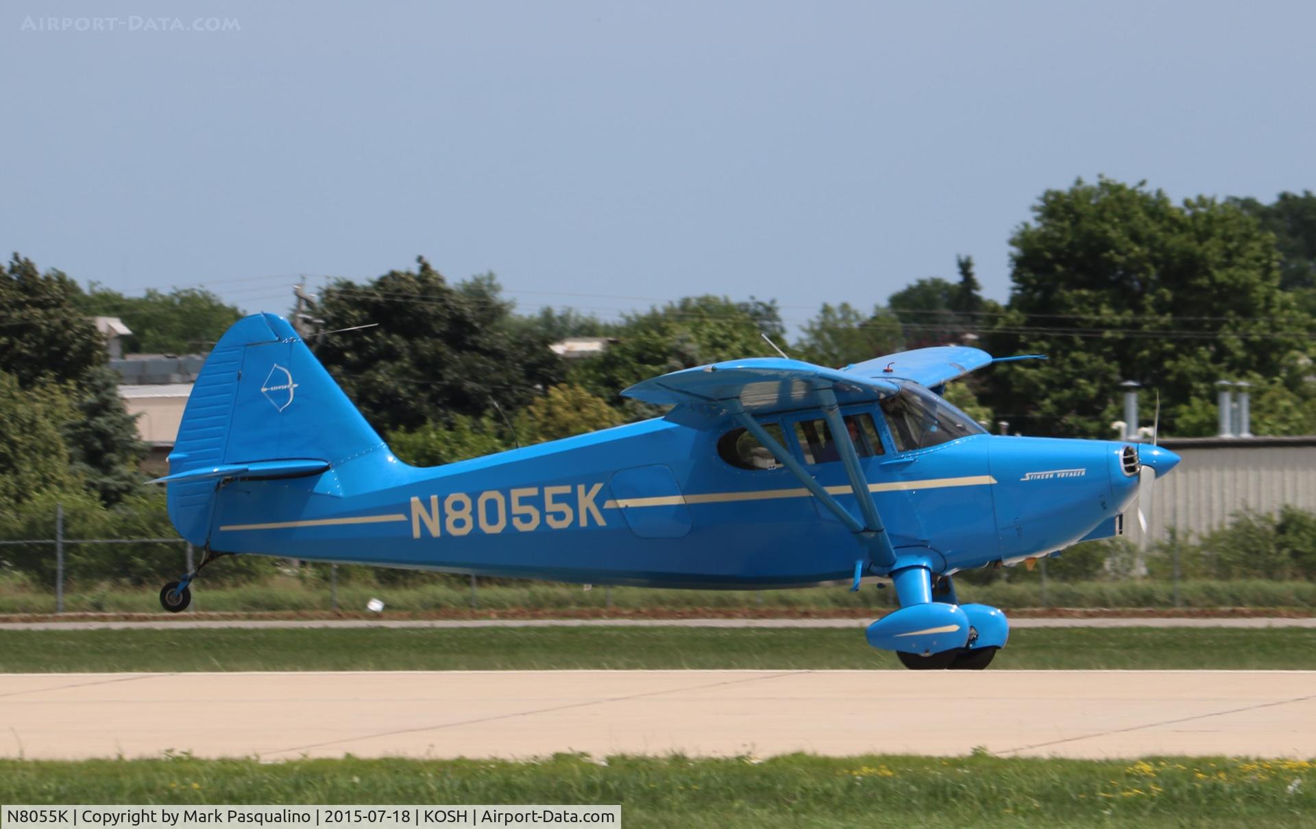 N8055K, 1947 Stinson 108-2 Voyager C/N 108-3055, Stinson 108-2