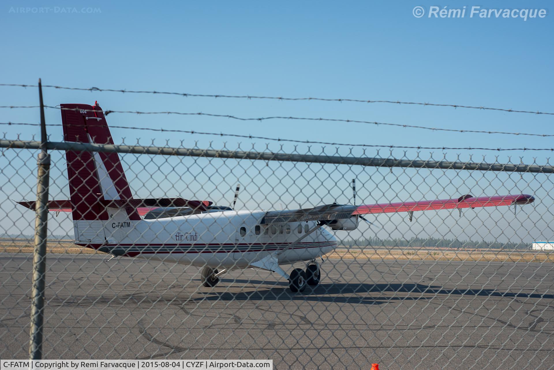 C-FATM, 1969 De Havilland Canada DHC-6-300 Twin Otter C/N 265, Waiting to taxi out @ 0915h.
