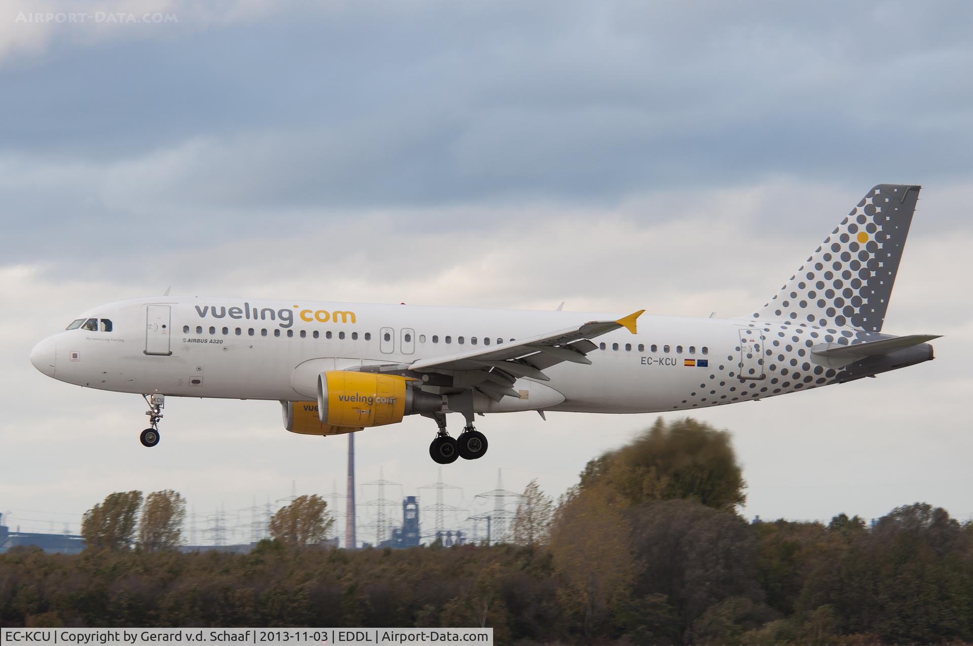 EC-KCU, 2007 Airbus A320-216 C/N 3109, Düsseldorf, November 2013