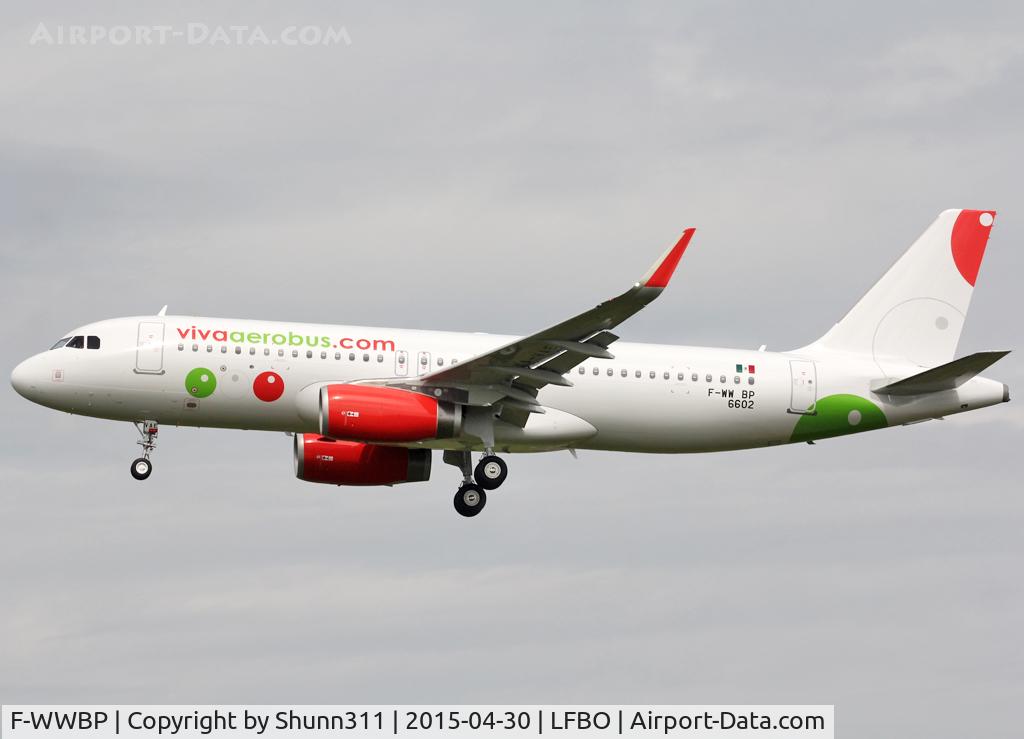 F-WWBP, 2015 Airbus A320-232 C/N 6602, C/n 6602 - To be XA-VAE