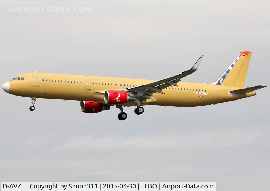 D-AVZL, 2015 Airbus A321-211 C/N 6511, C/n 6511 - Used by Airbus for test... For Avianca