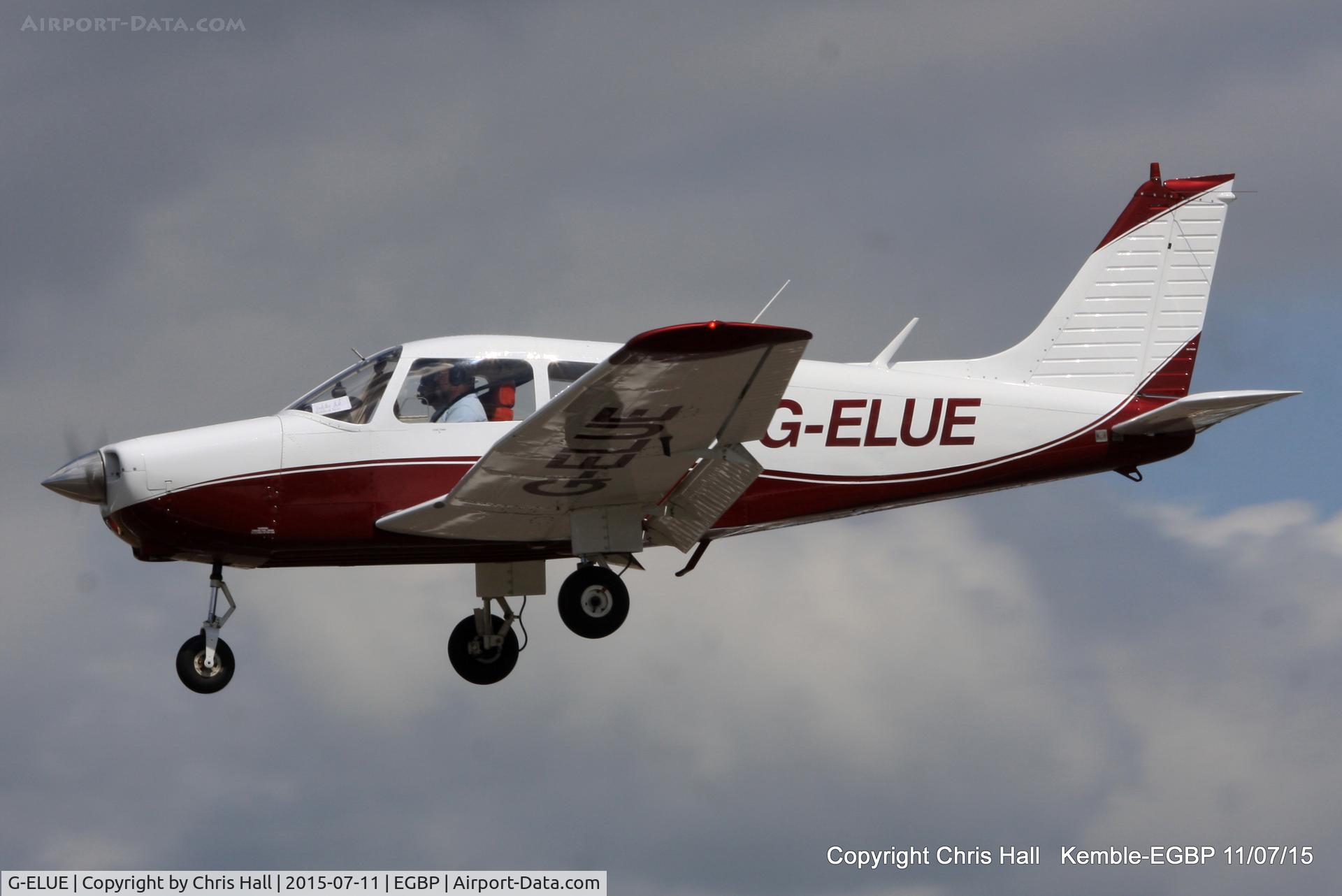G-ELUE, 1979 Piper PA-28-161 Warrior II C/N 28-7916484, Kemble resident