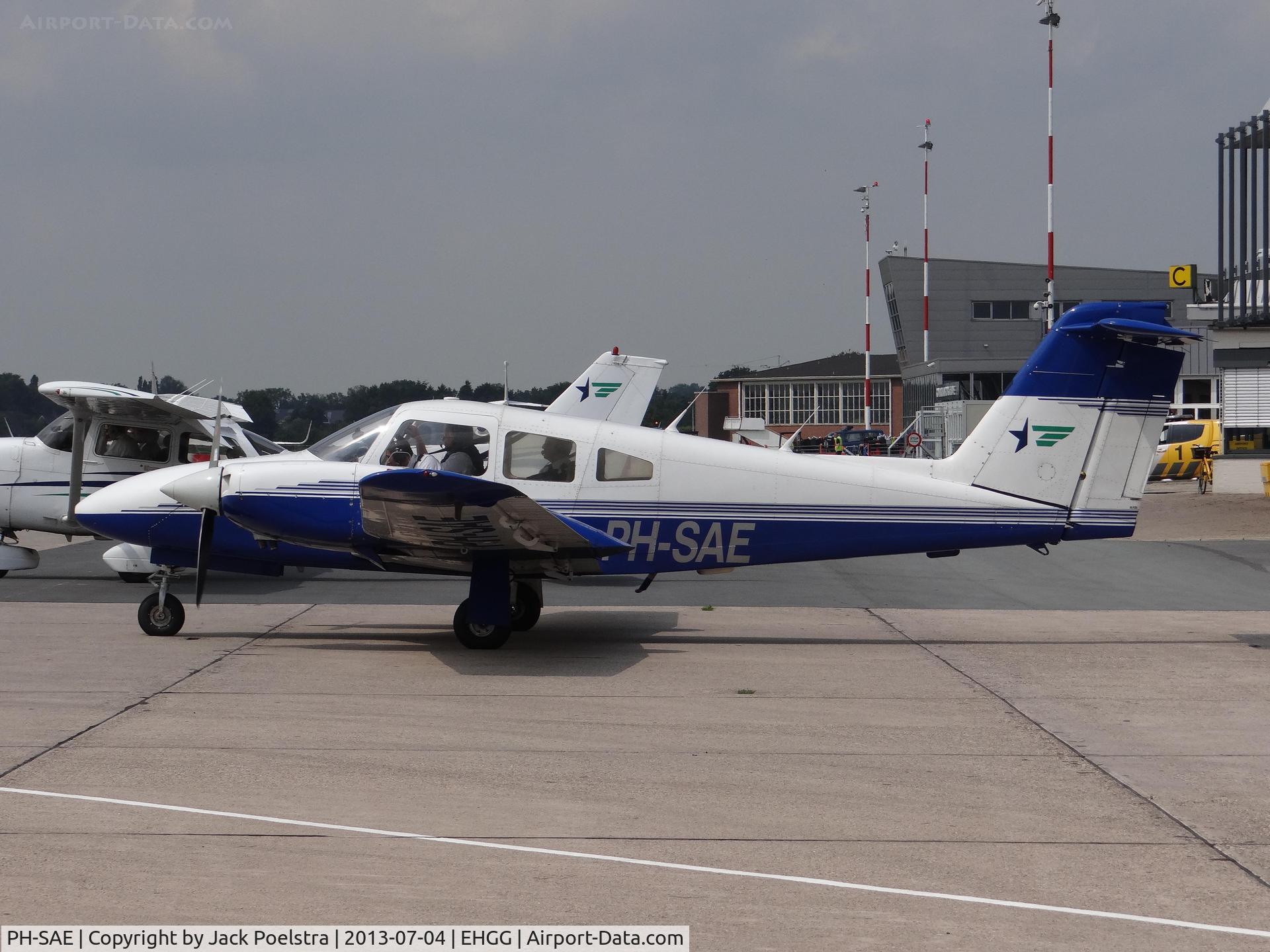 PH-SAE, Piper PA-44-180 Seminole C/N 44-7795179, PH-SAE of Stella Aviation at GRQ
