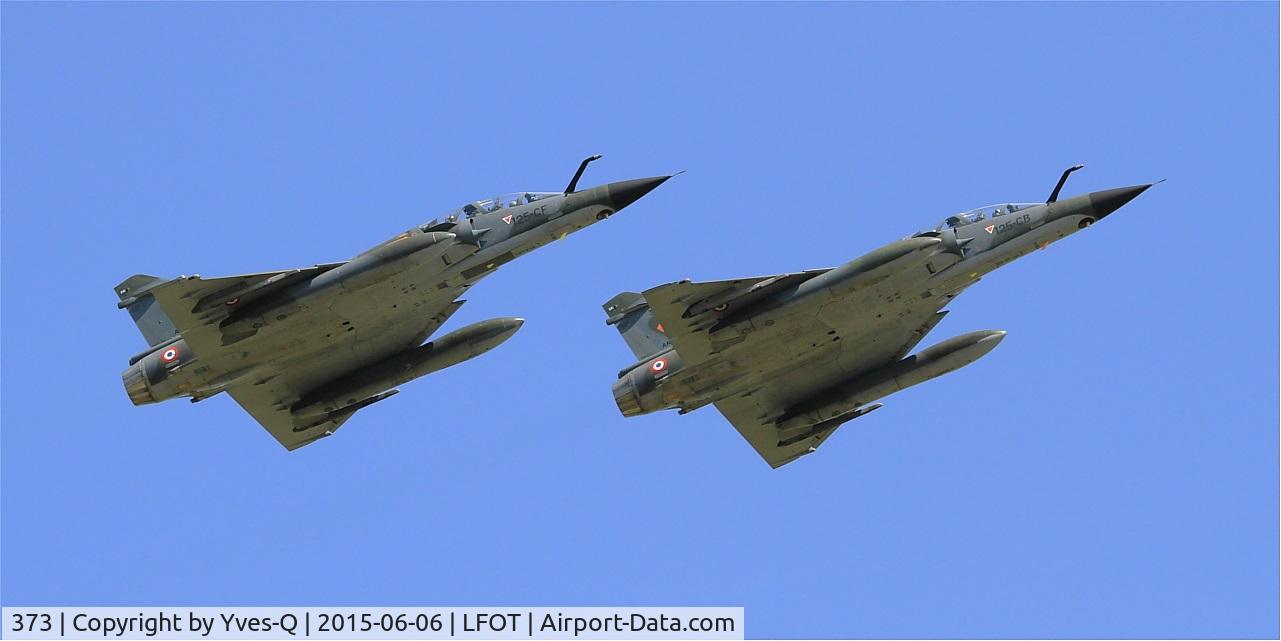 373, Dassault Mirage 2000N C/N 388, Dassault Mirage 2000N (125-CF), Ramex Delta display, Tours Air Base 705 (LFOT-TUF) Air show 2015
