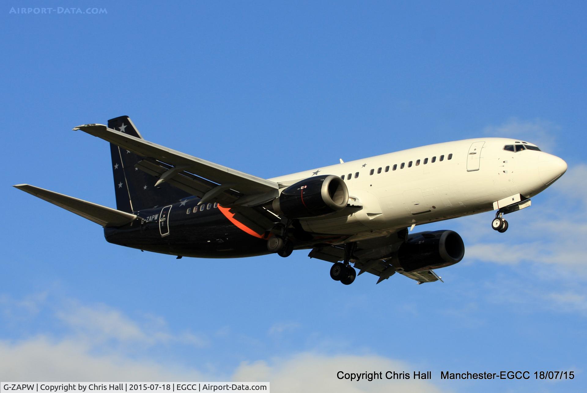 G-ZAPW, 1988 Boeing 737-3L9 C/N 24219, Titan Airways