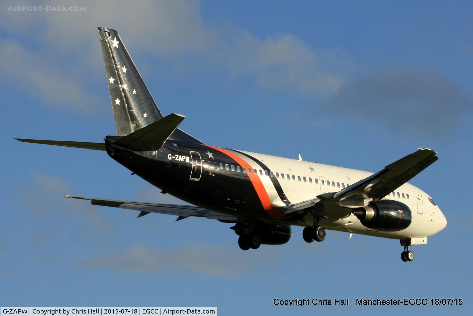 G-ZAPW, 1988 Boeing 737-3L9 C/N 24219, Titan Airways