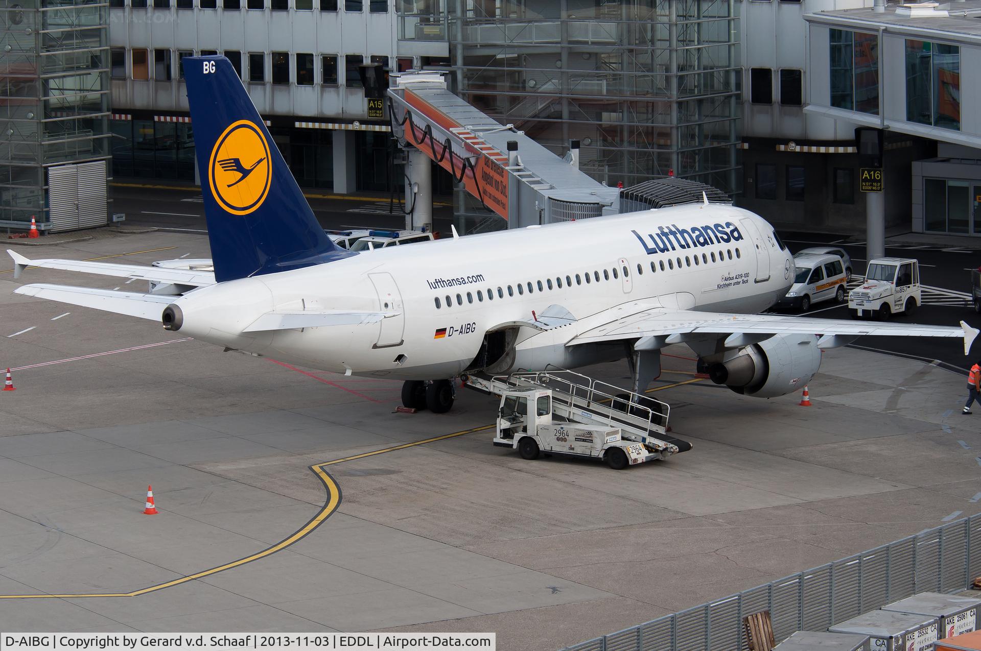 D-AIBG, 2011 Airbus A319-112 C/N 4841, Düsseldorf, November 2013