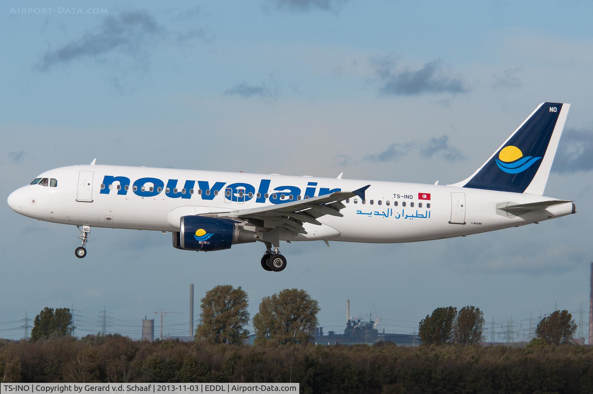 TS-INO, 2008 Airbus A320-214 C/N 3480, Düsseldorf, November 2013