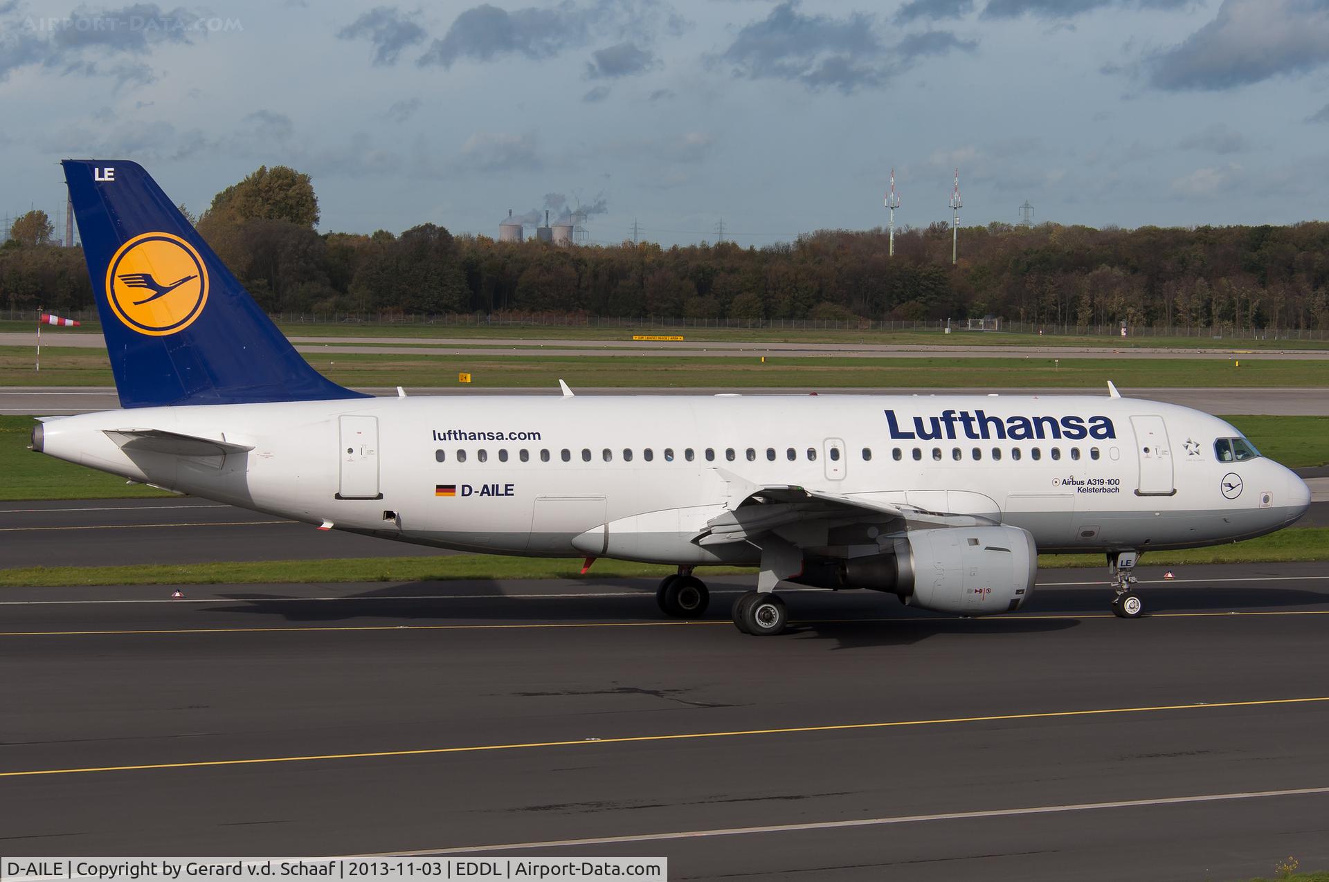 D-AILE, 1996 Airbus A319-114 C/N 627, Düsseldorf, November 2013