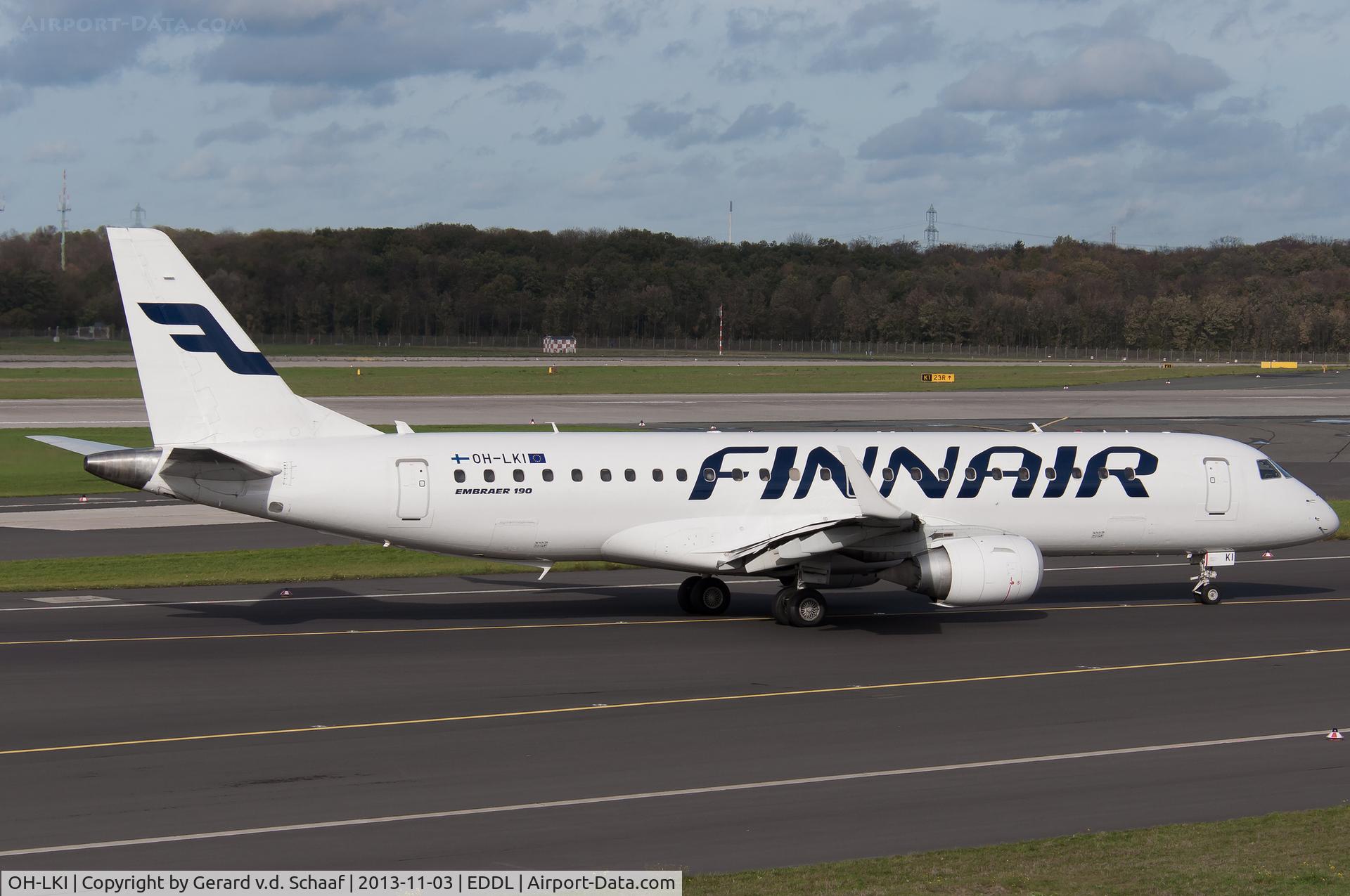 OH-LKI, 2007 Embraer 190AR (ERJ-190-100IGW) C/N 19000117, Düsseldorf, November 2013