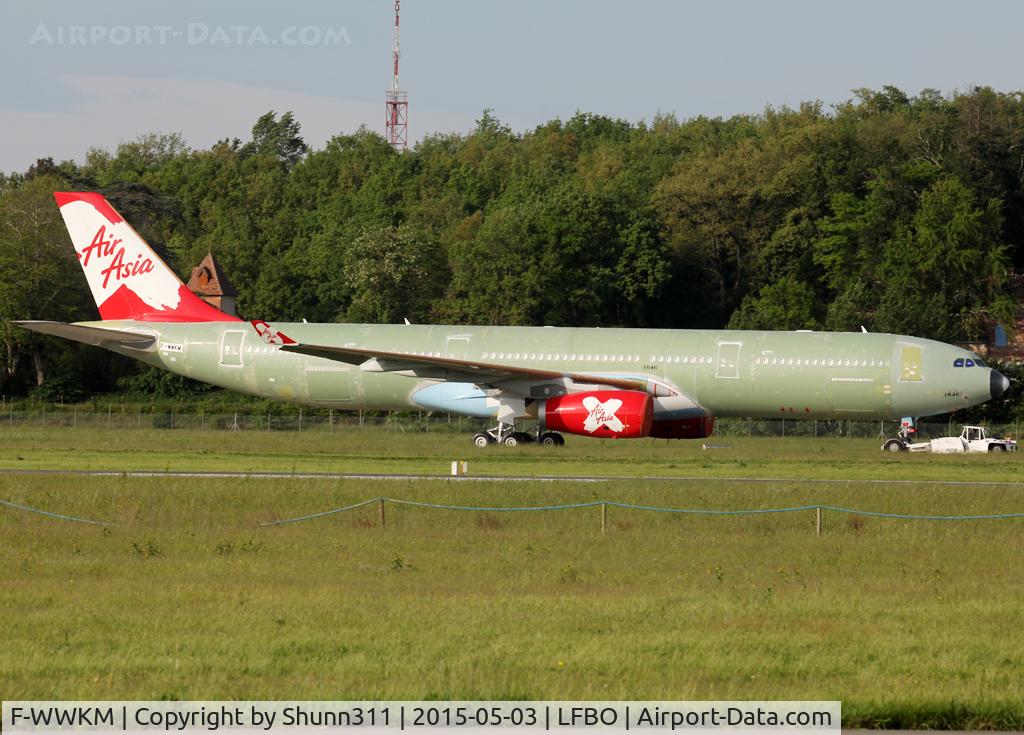 F-WWKM, 2015 Airbus A330-343 C/N 1646, C/n 1646 - For AirAsia X... With engines now...