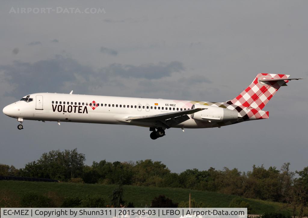 EC-MEZ, 2000 Boeing 717-2CM C/N 55059, Landing rwy 14R
